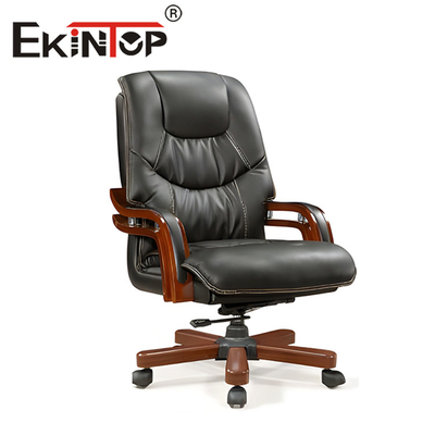 Ergonomic এক্সিকিউটিভ বস চেয়ার বিলাসবহুল আরামদায়ক চামড়া অফিস চেয়ার