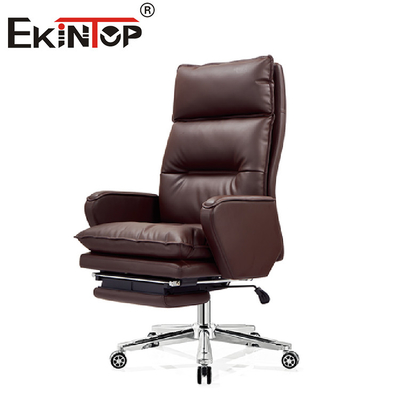 Ergonomic এক্সিকিউটিভ হলুদ চামড়া চেয়ার ইনডোর লাউঞ্জ চেয়ার