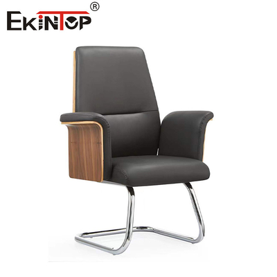 শব্দ শোষণকারী রাইডার সহ Ergonomic চামড়া অফিস চেয়ার
