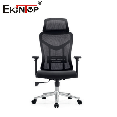 কালো হাই-ব্যাক নিয়মিত Ergonomic Mesh অফিস চেয়ার আধুনিক শৈলী