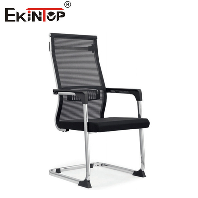 মেটাল ফ্রেম এবং আর্মরেস্ট সহ Ergonomic বাঁকা জাল ব্যাক অফিস চেয়ার