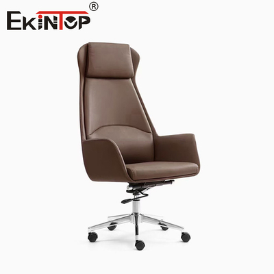 আধুনিক এক্সিকিউটিভ অফিস চামড়া চেয়ার Ergonomic বাণিজ্যিক অফিস চেয়ার
