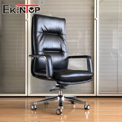 ক্লাসিক শৈলী আরাম চামড়া অফিস চেয়ার Ergonomics ব্যবসা চেয়ার গুণমান অফিস চেয়ার