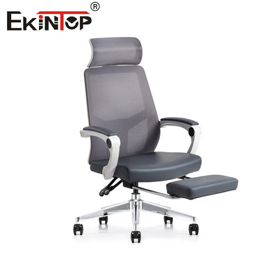 উচ্চ পিঠ উচ্চতা নিয়মিত গ্রে Ergonomic চেয়ার পূর্ণ জাল অফিস চেয়ার