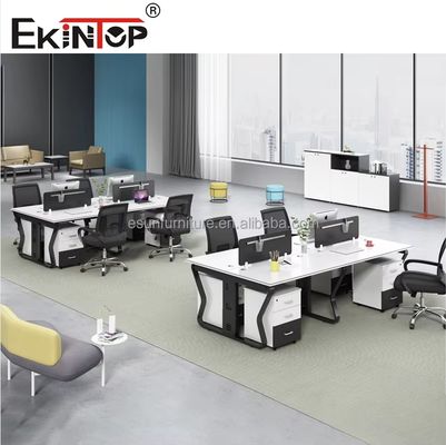 অফিস স্পেস ডেস্ক ওয়ার্কস্টেশন মডুলার ডেস্ক অফিস আসবাবপত্র খোলা মডুলার কর্মী ওয়ার্কস্টেশন