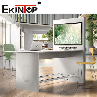 বিনোদন আলোচনা সভার জন্য ইকিনটপ অ্যালুমিনিয়াম প্রসারিত আয়তক্ষেত্রাকার কনফারেন্স টেবিল