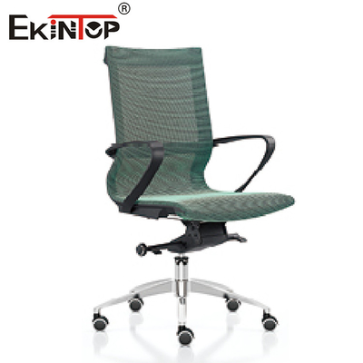 কম্পিউটার ডেস্কের জন্য সবুজ Ergonomic অফিস জাল ফ্যাব্রিক সুইভেল চেয়ার